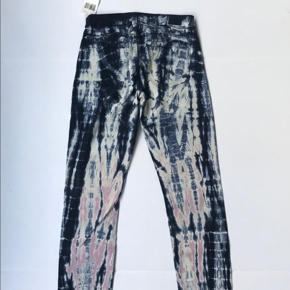 GUESS BRITTNEY ANKLE SKINNY TIE-DYE JEANS SIZE 26 - Picture 4 of 7